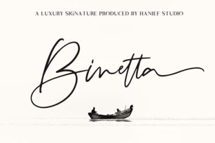 Binetta Signature: A Font That Adds Personality to Your Web Design