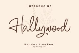 Branding with Hallywood: A Handwritten Font for Real Design Projects