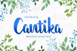 Cantika: A Script Font That Elevates Your Brand’s Visual Story