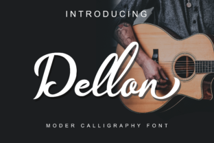 Dellon: A Script Font That Adds Elegance to Digital Campaigns