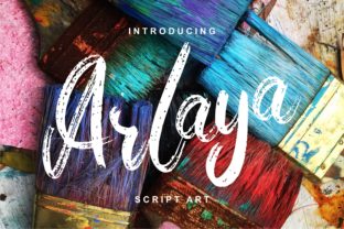 Font That Elevates Your Brand: Arlaya’s Modern Calligraphy