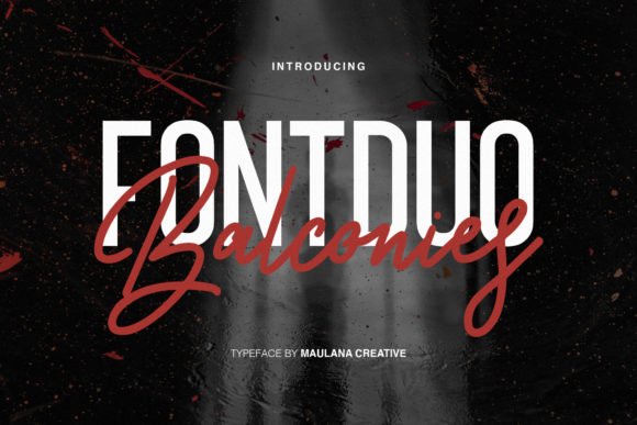 Font That Elevates Your Brand: Balconies