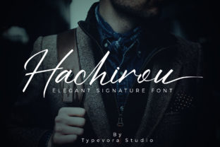 Hachirou: A Script Font with Quiet Sophistication