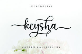 Keysha: A Script Typeface for Modern Web Design