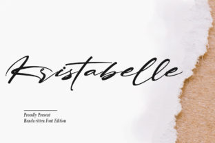 Kristabelle: A Handwritten Script for Romantic Branding