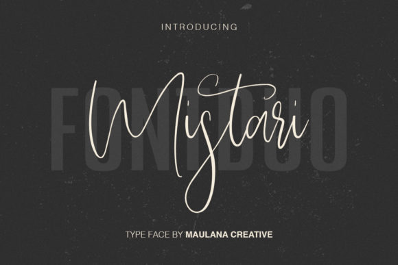 Mistari: A Premium Script Font That Elevates Digital Branding
