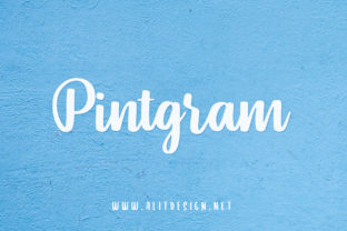 Pintgram: A Script Font That Adds Sweetness to Your Creations