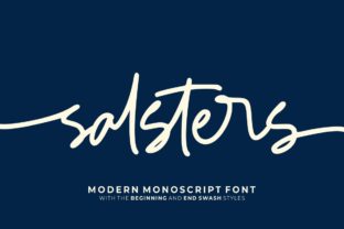 Salsters: The Script Font That Elevates Your Brand