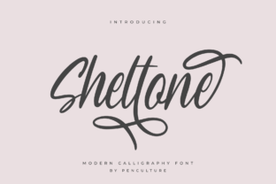 Sheltone: A Font That Speaks with Grace