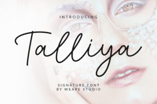 Talliya: A Romantic Script Font for Branding