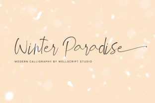 Winter Paradise: A Font That Elevates Your Brand